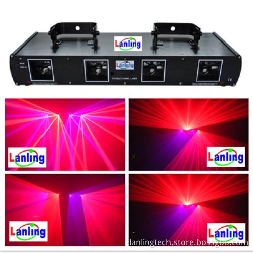 4 Heads Disco Laser Light Stage Entertainment Lighting (LV25RB)
